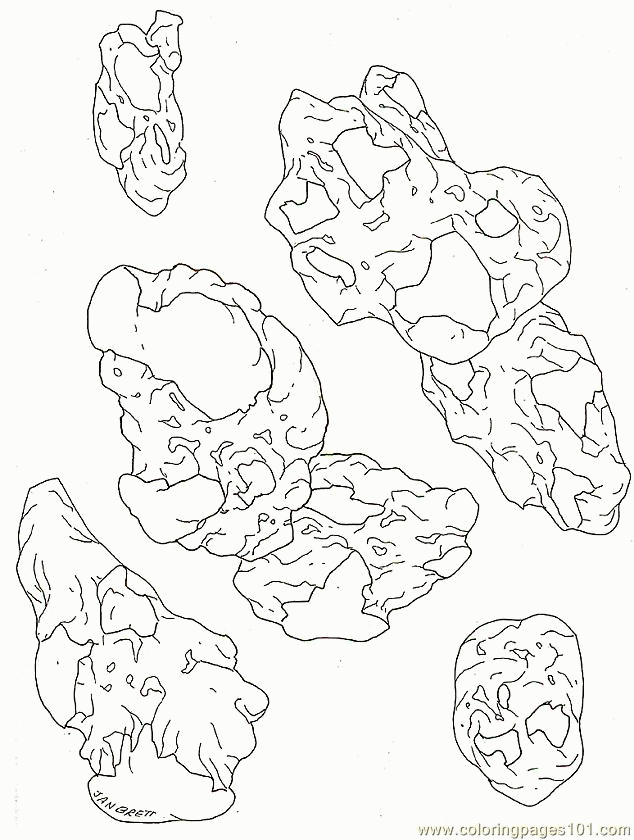 Coloring Pages Potatoes (Technology > Astronomy) - free printable 