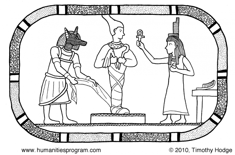 Ancient Egypt Coloring Pages For Kids Egyptian Gods Coloring 48428 