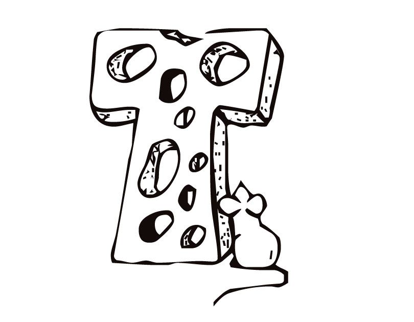 Letter T Coloring Pages - Coloring Home