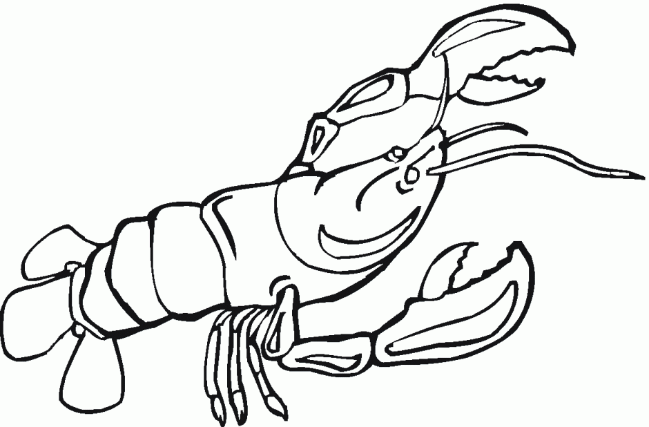 White Bedroom Crafts My Lobster 199492 Lobster Coloring Page