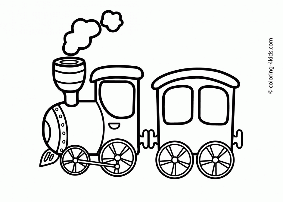 Coloring Pages Transportation Motorcycle Printable For Preschool 