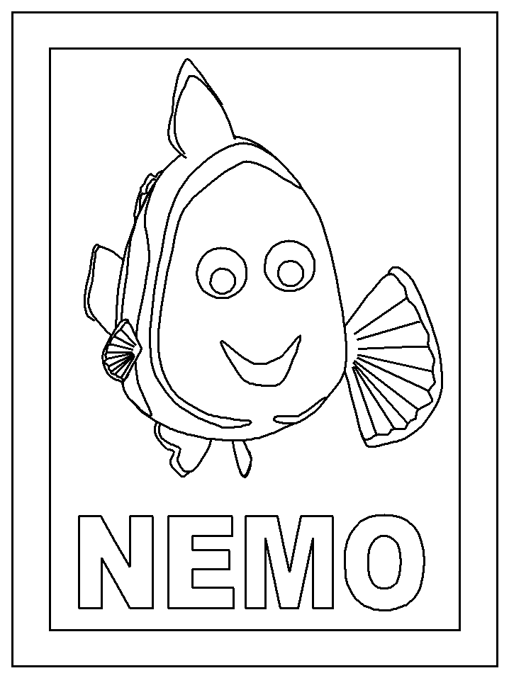 Finding-nemo-coloring-pictures-1 | Free Coloring Page Site