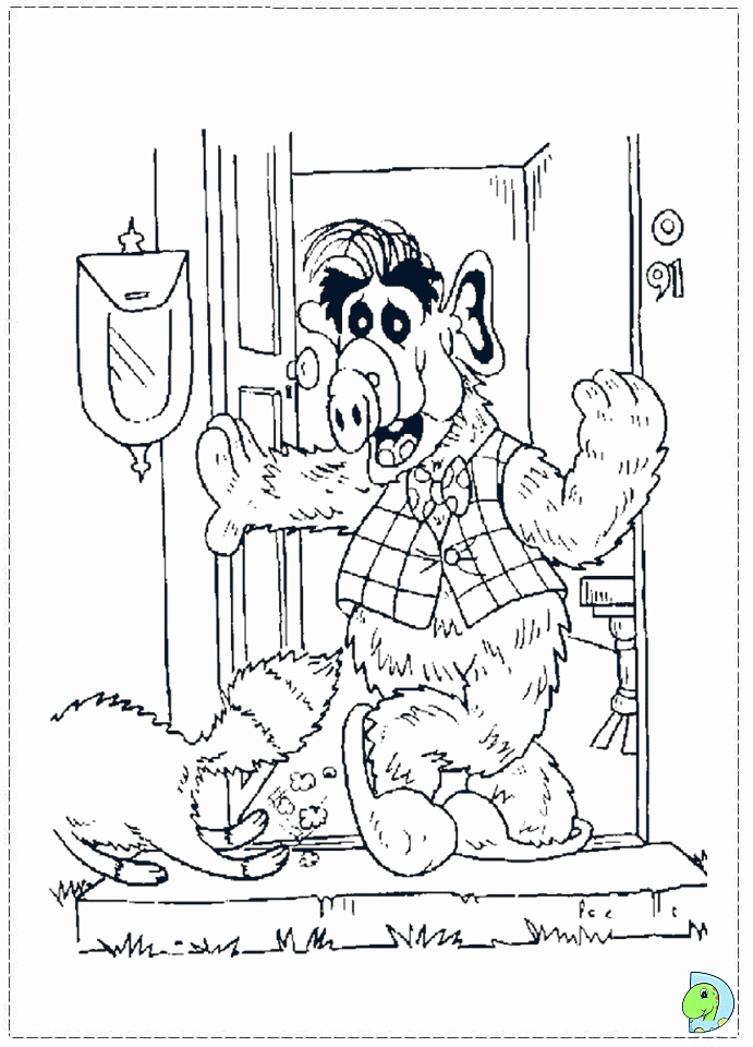 Free Coloring Pages Little House On The Prairie : Garth Williams Little