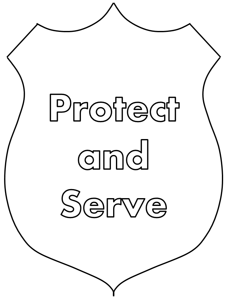 Police # 8 Coloring Pages & Coloring Book