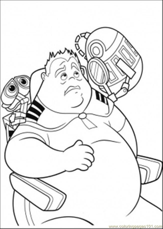 Wall-e And Eve Coloring Pages - Coloring Home