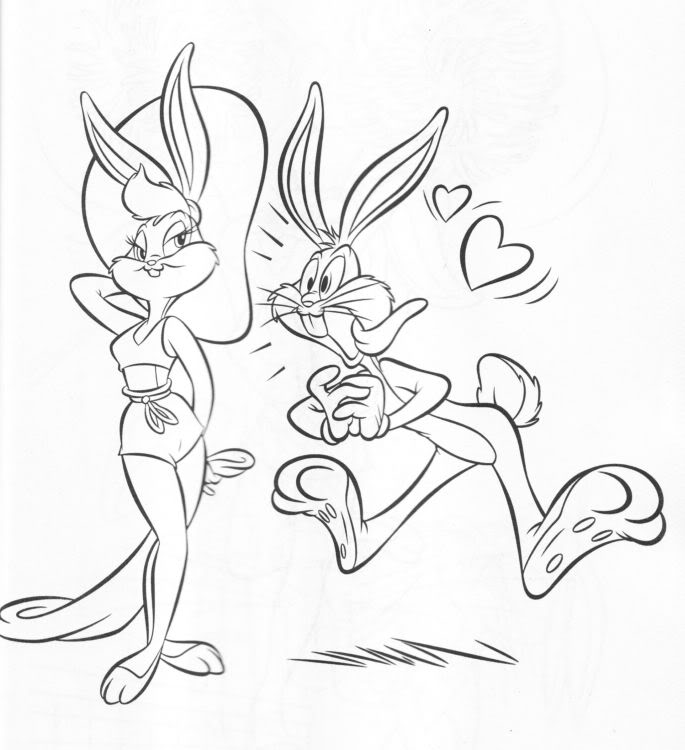 Dibujos De Bugs Y Lola Bunny Para Colorear Para Colorear Pintar E My Xxx Hot Girl