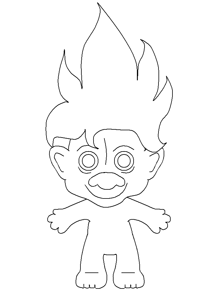 Trolls Coloring Pages 169 | Free Printable Coloring Pages
