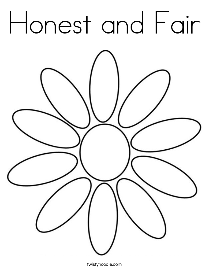 fairness Colouring Pages (page 3)