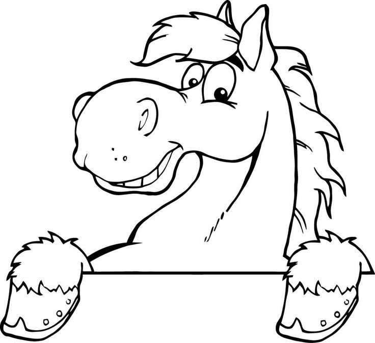 horse head outliness - Google Search | western classroom