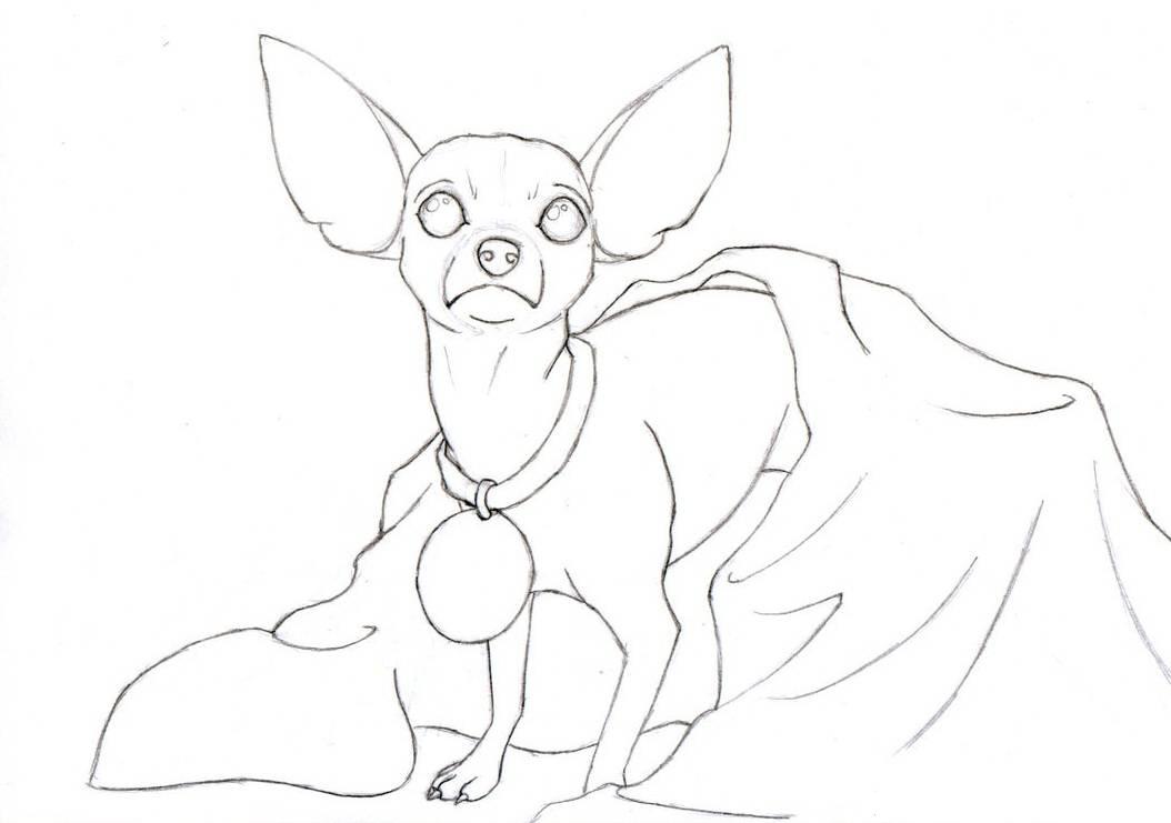 Print Little Chihuahua Dog Coloring Pages Or Download Little 