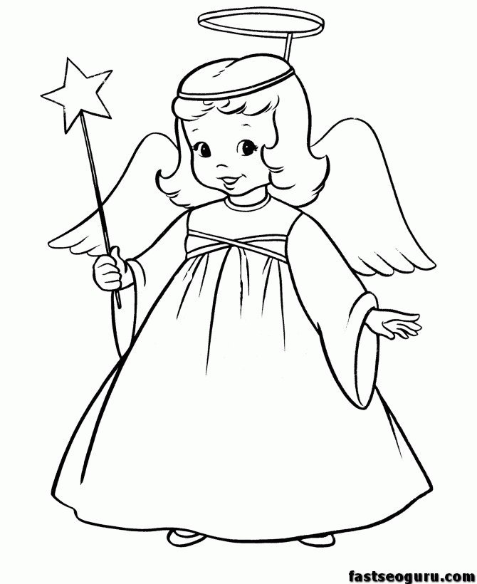 girl played swing coloring pages little