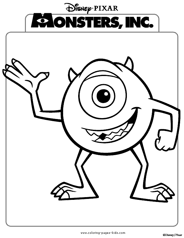 Disney World Coloring Pages