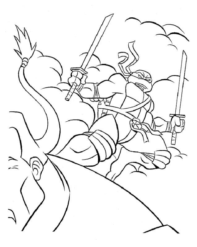 Coloring Pages Ninja Turtles | Free coloring pages for kids