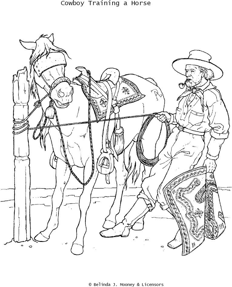Horse Bit Coloring Page