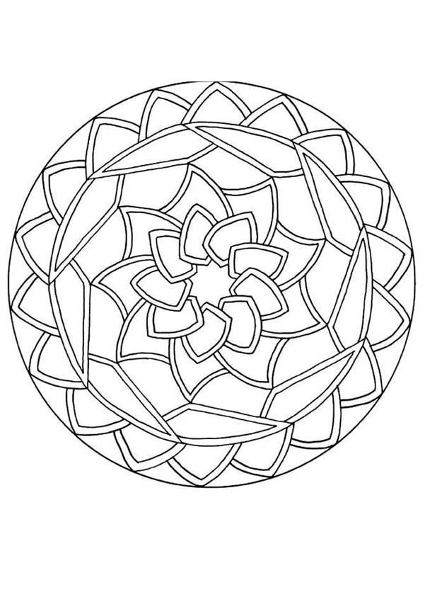 Mandala Coloring Media For The Adults : New Coloring Pages