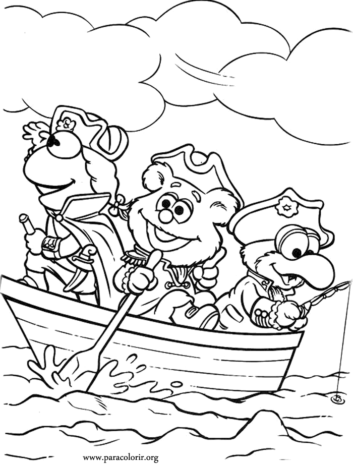 Kermit The Frog Coloring Page - Coloring Home