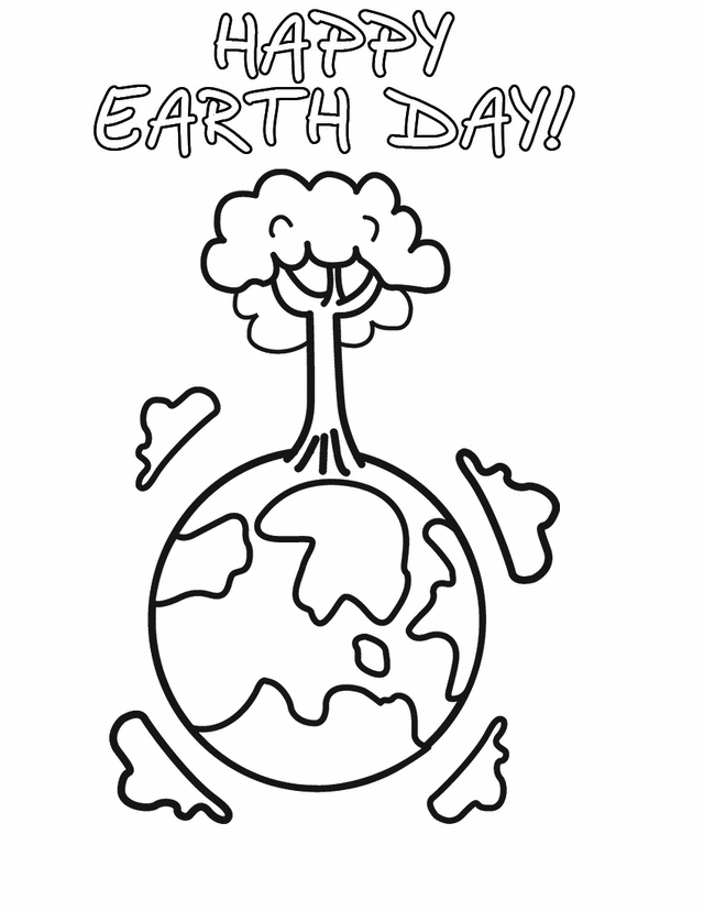 Earth Day Activity Sheets - Coloring Home