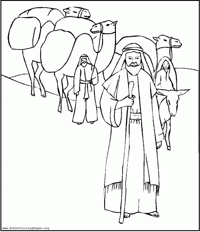 Abram And Lot Coloring Pages | Online Coloring Pages - Coloring Home
