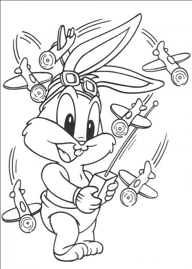 Baby Bugs Bunny Coloring Pages Lightning Bug Id 18680 178333 Baby 