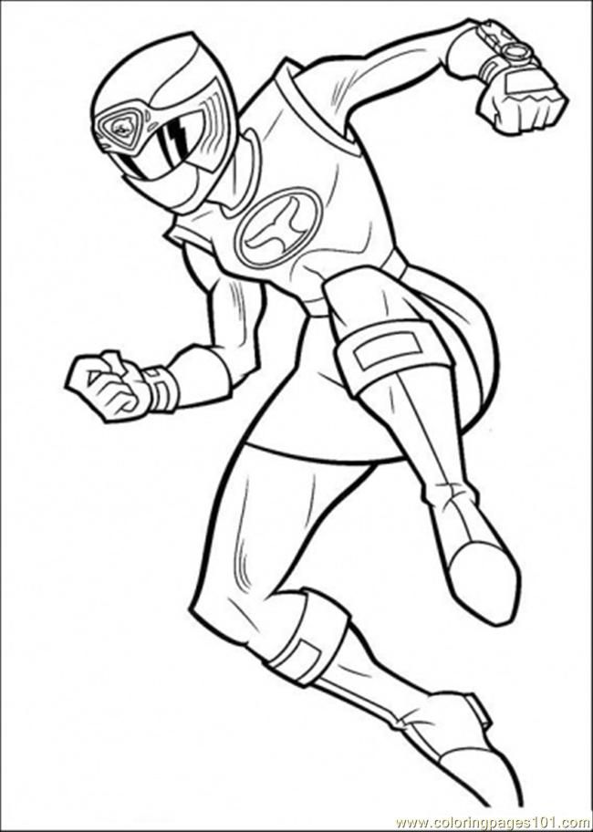 ranger games Colouring Pages