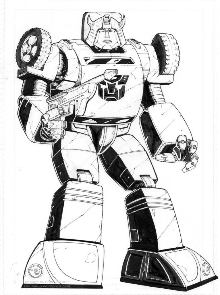 Bumblebee Transformers Coloring Pages Coloring Home