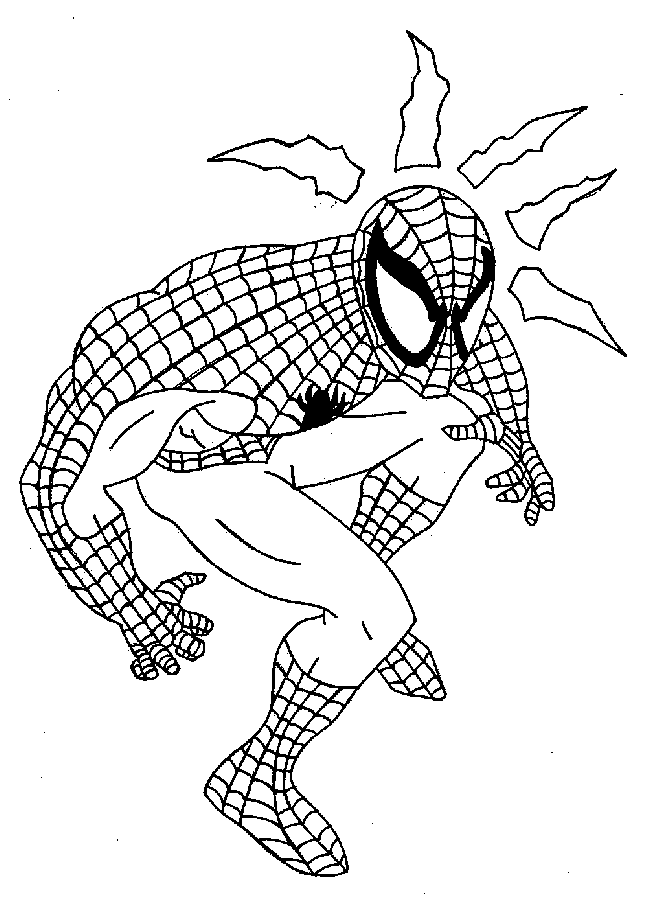 Superhero Coloring Pages For Kids 2014 | Sticky Pictures