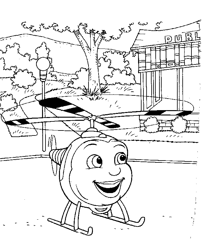 Jay Jay The Jet Plane Coloring Pages - Coloring Home