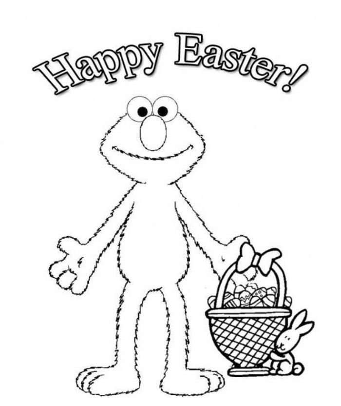 Happy Hello Kitty Decorate Easter Egg Coloring Pages ...