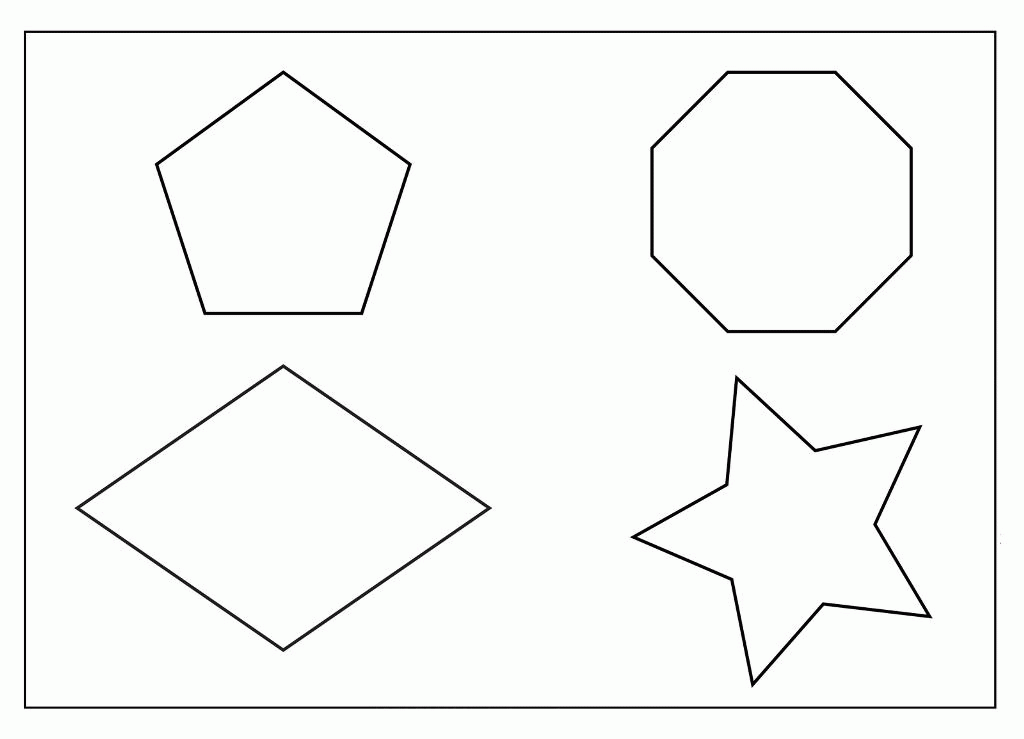 Geometric Coloring Page - Easy Geometric Coloring Pages 