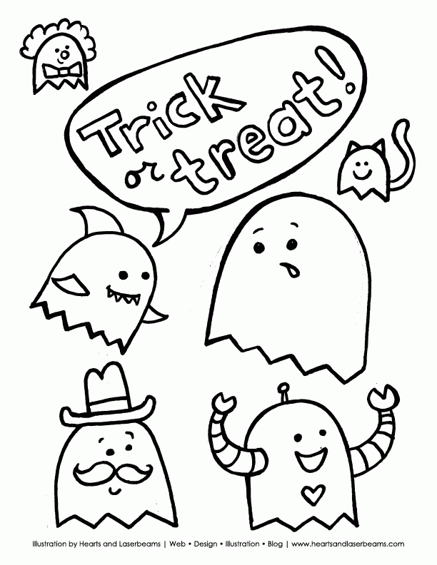 Free Printable Halloween Coloring Pages 5 Coloring