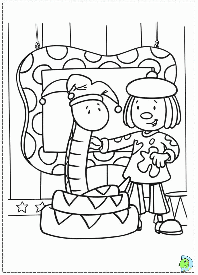 Jojo Circus Coloring Pages - Coloring Home