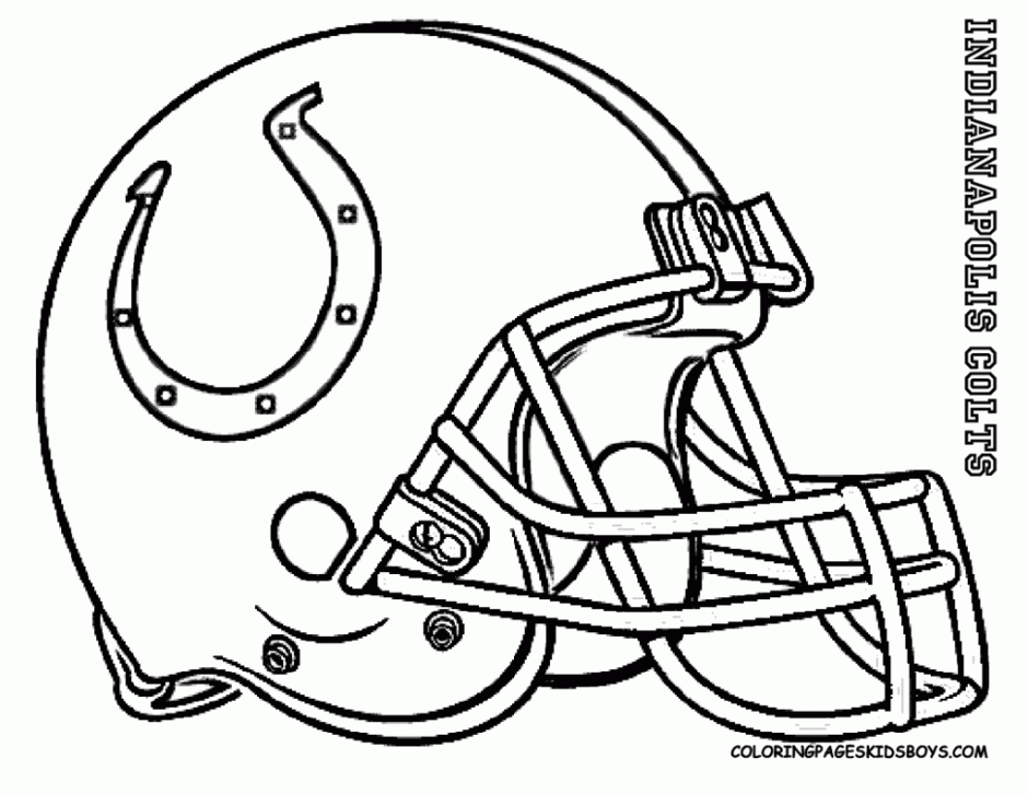 Peyton Manning Football Coloring Pages Sketch Coloring Page