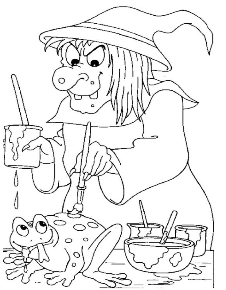 Fun Halloween Coloring Pages