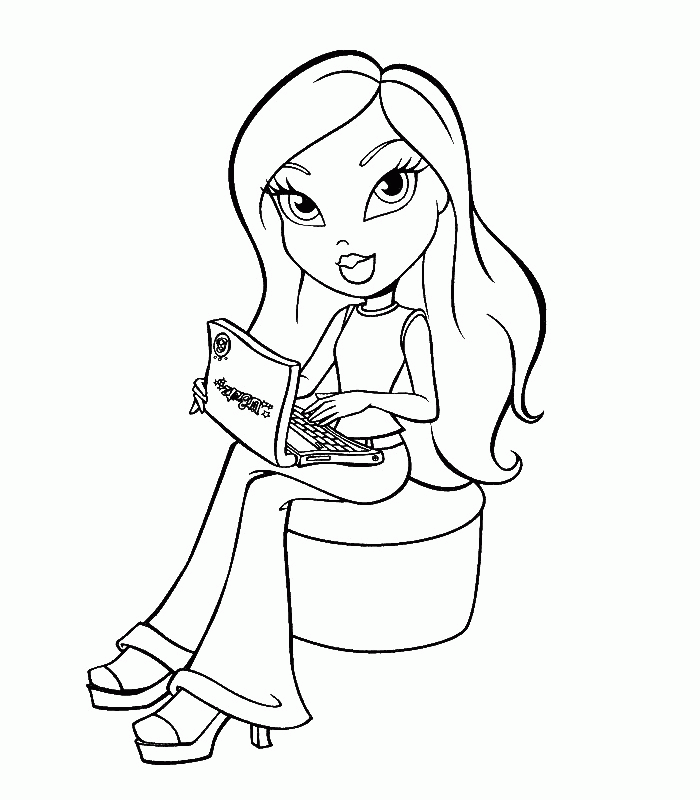 Bratz Baby Coloring Pages Coloring Home