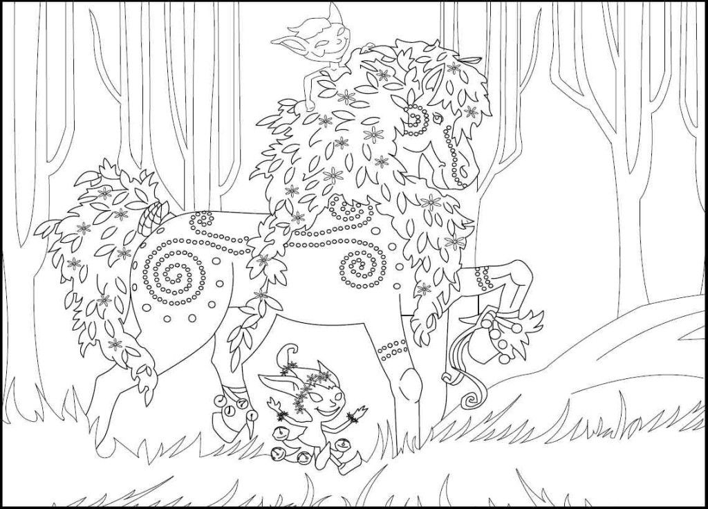 tarra and bella coloring pages - photo #16