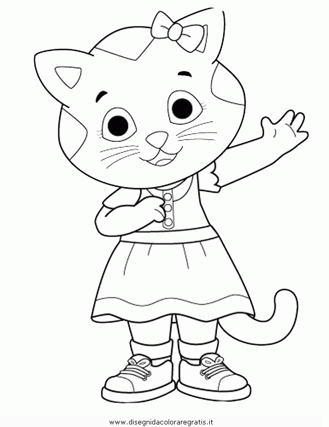 Daniel Tiger Coloring Page Coloring Home
