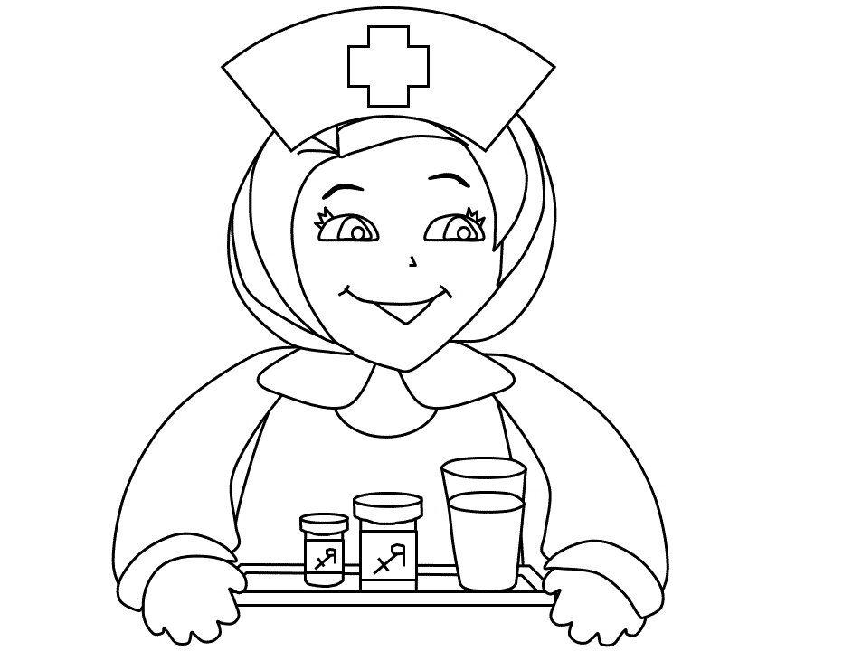nurse doctor Colouring Pages (page 2)