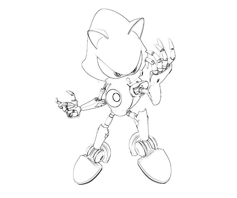 printable sonic generations rouge the bat character coloring pages 