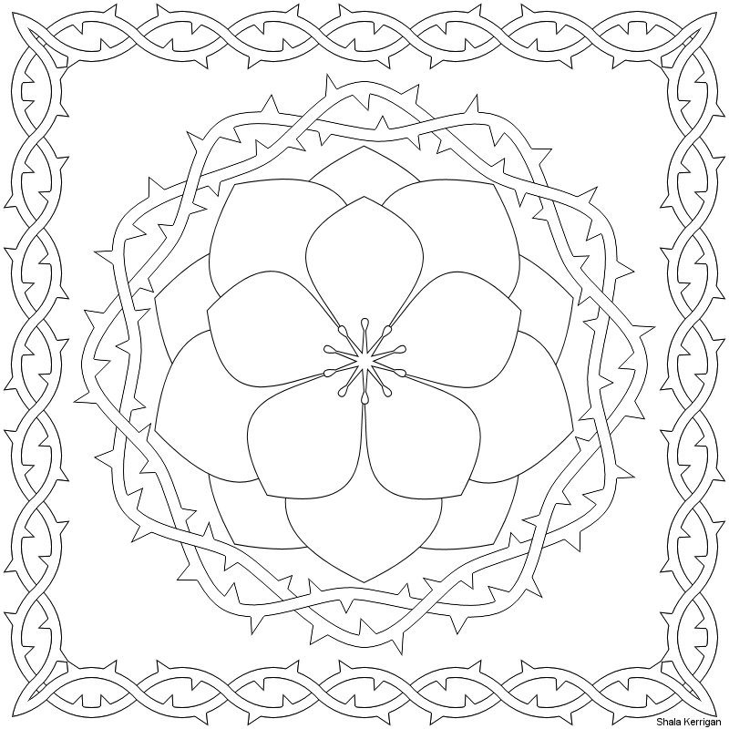 Coloring Pages Patterns - Coloring Home