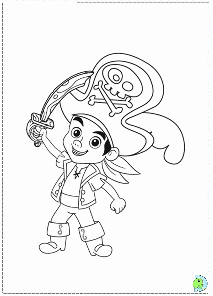 Coloring Pages For Captain Jake And The Neverland Pirates Coloring Home