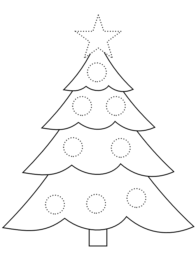 Printable Christmas Tree Pattern