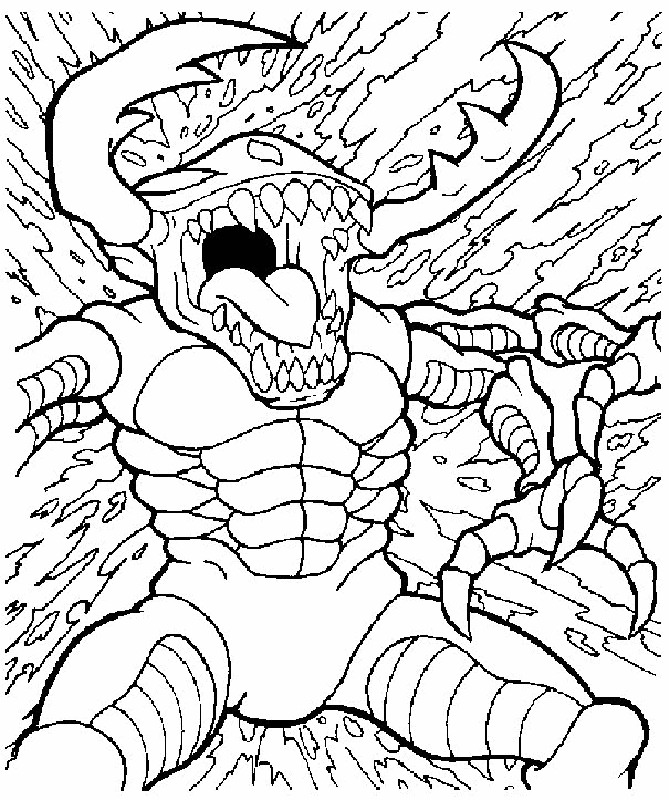 to draw digimon Colouring Pages (page 3)