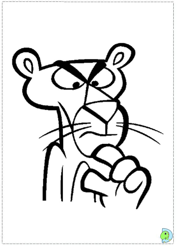 Pink Panther Coloring Pages Kids - Coloring Home