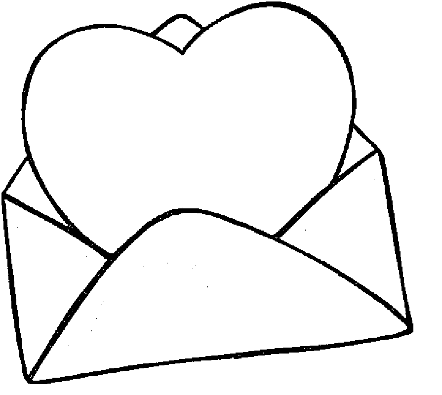 Valentine's Day Heart Coloring Page & Coloring Book