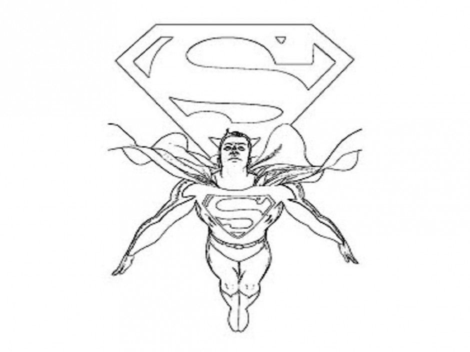 man of steel coloring pages - photo #18