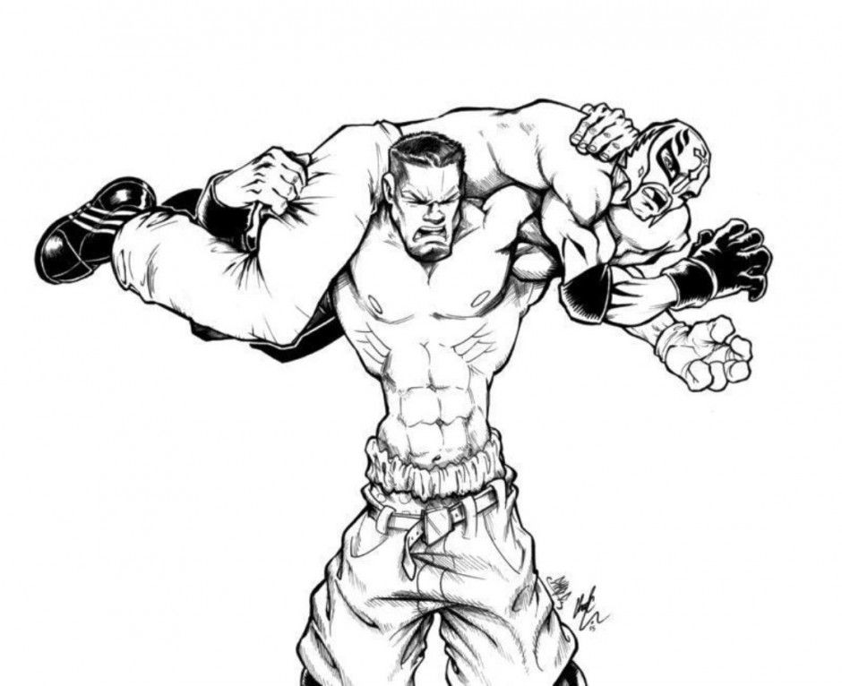 Wrestling WWE Coloring Pages WWE Smackdown Spoilers 23 176562 Wwe 