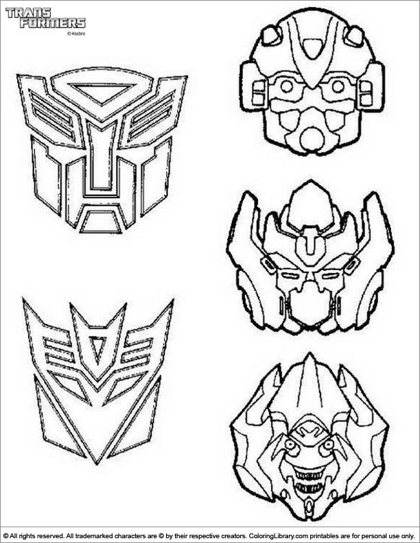 Disclaimer Law Transformers Coloring Pages 600 X 795 46 Kb Jpeg 