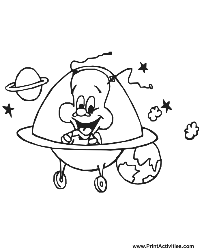 Coloring Pages Of The Solar System Coloring Home