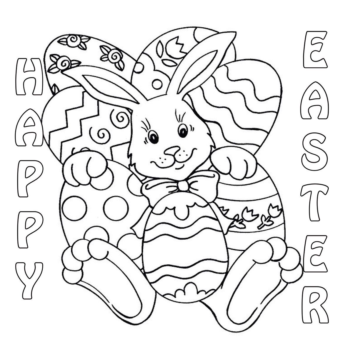 Easter Coloring Pages Free Printable