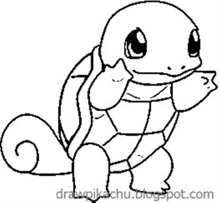 Pokemon Coloring Pages Squirtle - Coolage.net